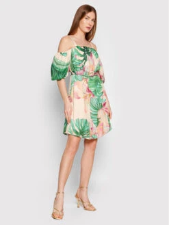 FRACOMINA Sommerkleid F322SD1017W451N4 Beige Regular Fit 8 FRACOMINA Sommerkleid F322SD1017W451N4 Beige Regular Fit -Deutschland Kleid Zart Verkaufs-Shop fracomina sommerkleid f322sd1017w451n4 beige regular fit 1