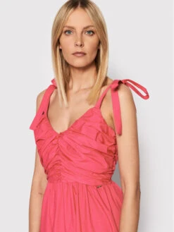 FRACOMINA Sommerkleid FP22SD3012W40001 Rosa Regular Fit 10 FRACOMINA Sommerkleid FP22SD3012W40001 Rosa Regular Fit -Deutschland Kleid Zart Verkaufs-Shop fracomina sommerkleid fp22sd3012w40001 rosa regular fit 3