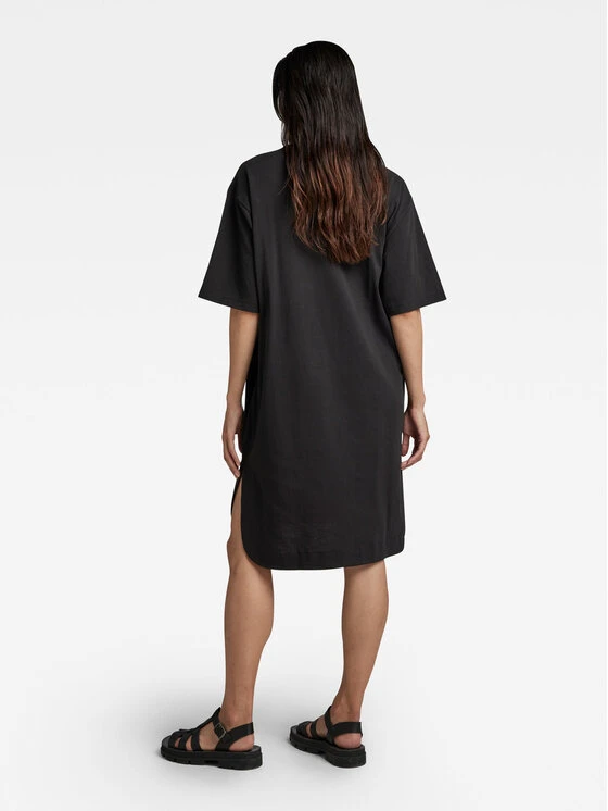 G-Star Raw Kleid Für Den Alltag D22840-C336-6484 Schwarz Relaxed Fit 5 G-Star Raw Kleid Für Den Alltag D22840-C336-6484 Schwarz Relaxed Fit – Bild 3