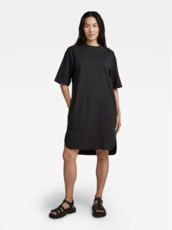 G-Star Raw Kleid Für Den Alltag D22840-C336-6484 Schwarz Relaxed Fit