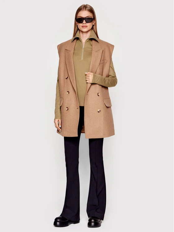 Gestuz Bluse Malbagz 10905890 Beige Slim Fit 4 Gestuz Bluse Malbagz 10905890 Beige Slim Fit – Bild 2