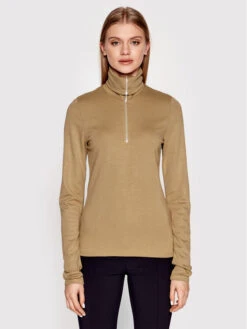 Gestuz Bluse Malbagz 10905890 Beige Slim Fit