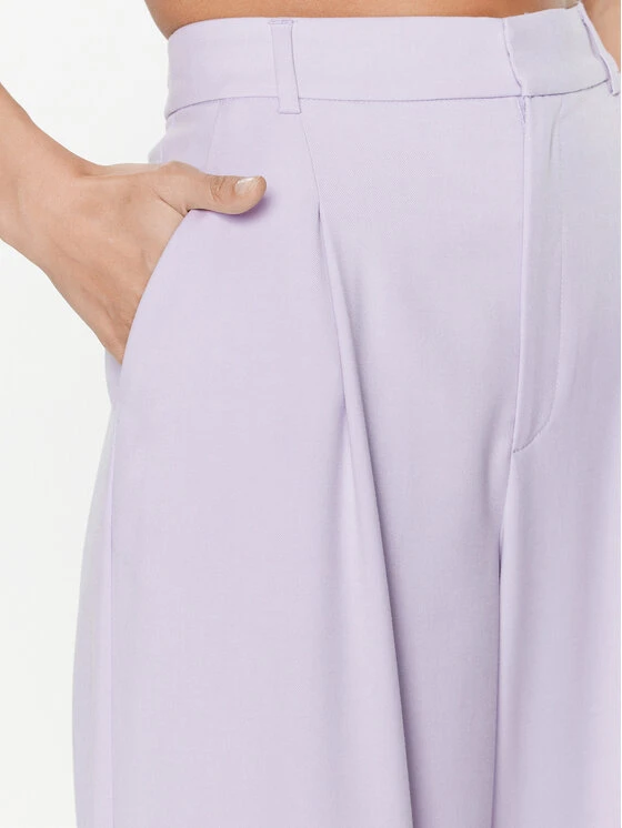 Gestuz Stoffhose Paula 10906861 Violett Relaxed Fit 6 Gestuz Stoffhose Paula 10906861 Violett Relaxed Fit – Bild 4