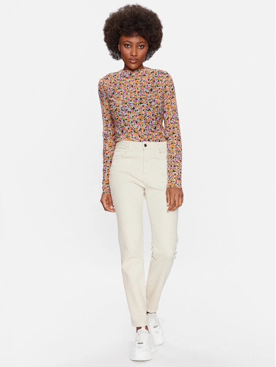 Gina Tricot Bluse Malin 18696 Orange Regular Fit 4 Gina Tricot Bluse Malin 18696 Orange Regular Fit – Bild 2