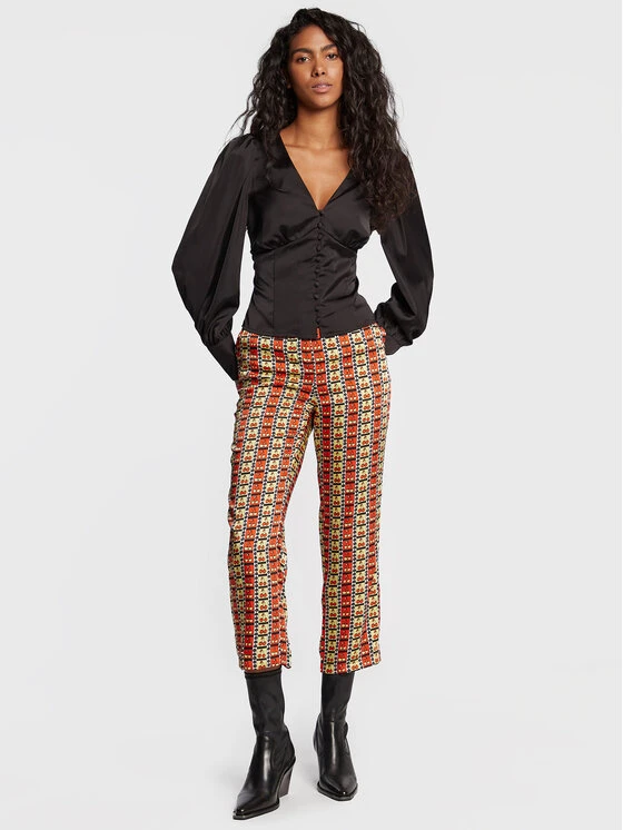 Glamorous Bluse CK5616A Schwarz Regular Fit 4 Glamorous Bluse CK5616A Schwarz Regular Fit – Bild 2