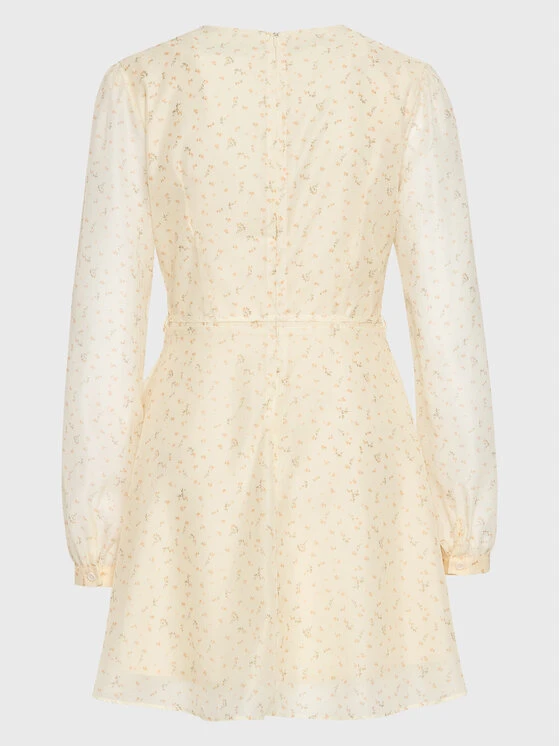 Glamorous Kleid Für Den Alltag AN3090A Beige Regular Fit 4 Glamorous Kleid Für Den Alltag AN3090A Beige Regular Fit – Bild 2