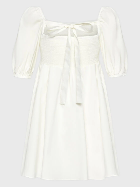 Glamorous Sommerkleid AN4238 Weiß Regular Fit 4 Glamorous Sommerkleid AN4238 Weiß Regular Fit – Bild 2