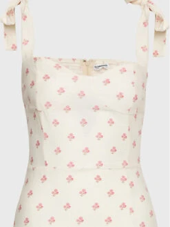 Glamorous Sommerkleid KK0086A Beige Regular Fit -Deutschland Kleid Zart Verkaufs-Shop glamorous sommerkleid kk0086a beige regular fit 2