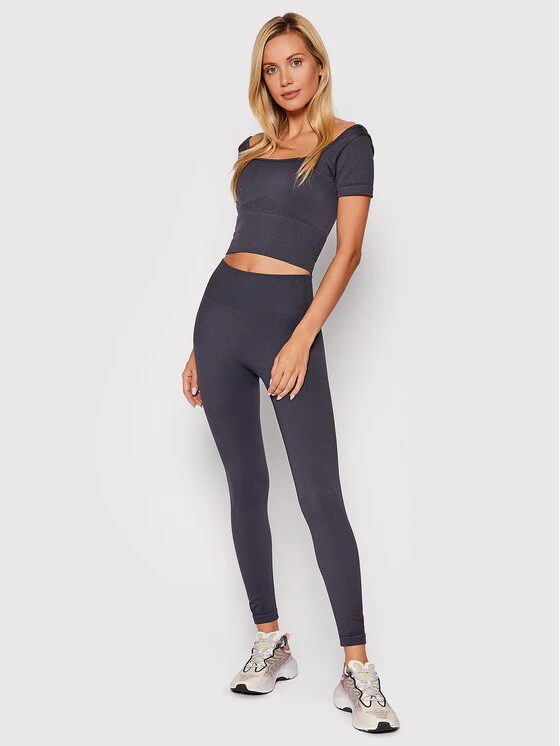 Guess Bluse Alma O1BA16 ZZ04S Grau Slim Fit 4 Guess Bluse Alma O1BA16 ZZ04S Grau Slim Fit – Bild 2