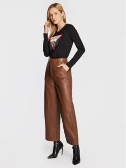 Guess Bluse Icon W2BI39 I3Z13 Schwarz Regular Fit -Deutschland Kleid Zart Verkaufs-Shop guess bluse icon w2bi39 i3z13 schwarz regular fit 1