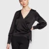 Guess Bluse Lovisa W3RH26 WEFC2 Schwarz Regular Fit -Deutschland Kleid Zart Verkaufs-Shop guess bluse lovisa w3rh26 wefc2 schwarz regular fit