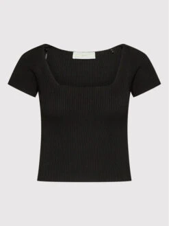 Guess Bluse W2GR16 Z2U00 Schwarz Slim Fit -Deutschland Kleid Zart Verkaufs-Shop guess bluse w2gr16 z2u00 schwarz slim fit 4