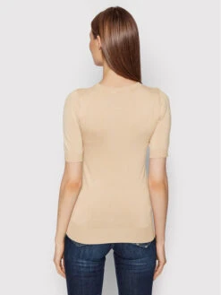 Guess Bluse W2RR28 Z2NQ0 Beige Slim Fit -Deutschland Kleid Zart Verkaufs-Shop guess bluse w2rr28 z2nq0 beige slim fit 2