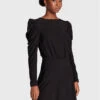 Guess Kleid Für Den Alltag Bernadette W2BK42 KBDQ0 Schwarz Regular Fit -Deutschland Kleid Zart Verkaufs-Shop guess kleid fur den alltag bernadette w2bk42 kbdq0 schwarz regular fit 2