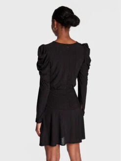 Guess Kleid Für Den Alltag Bernadette W2BK42 KBDQ0 Schwarz Regular Fit -Deutschland Kleid Zart Verkaufs-Shop guess kleid fur den alltag bernadette w2bk42 kbdq0 schwarz regular fit 2 2