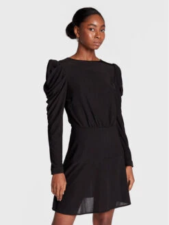 Guess Kleid Für Den Alltag Bernadette W2BK42 KBDQ0 Schwarz Regular Fit