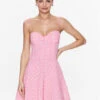 Guess Kleid Für Den Alltag E3GK05 WEQ20 Rosa Regular Fit -Deutschland Kleid Zart Verkaufs-Shop guess kleid fur den alltag e3gk05 weq20 rosa regular fit