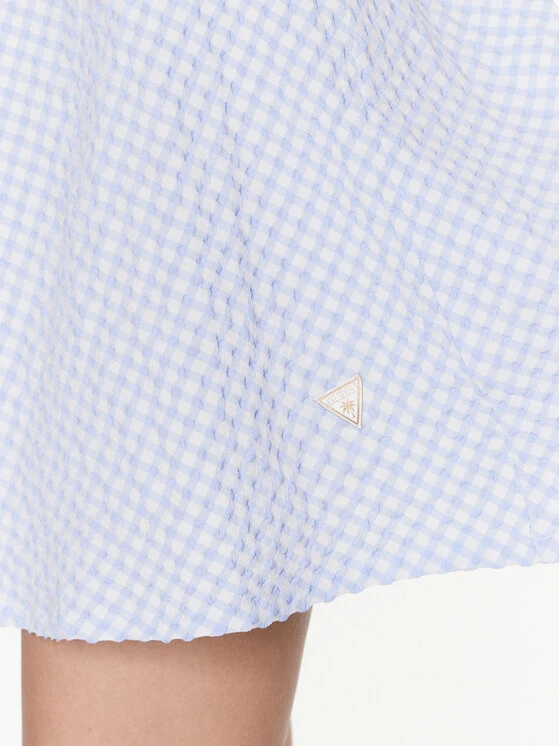 Guess Kleid Für Den Alltag E3GK05 WEQ20 Violett Regular Fit 7 Guess Kleid Für Den Alltag E3GK05 WEQ20 Violett Regular Fit – Bild 5