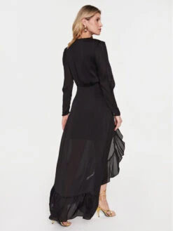 Guess Kleid Für Den Alltag Luana W3RK21 WEDU2 Schwarz Regular Fit -Deutschland Kleid Zart Verkaufs-Shop guess kleid fur den alltag luana w3rk21 wedu2 schwarz regular fit 4