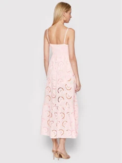 Guess Sommerkleid Serafina W2GK44 WEJV0 Rosa Flare Fit -Deutschland Kleid Zart Verkaufs-Shop guess sommerkleid serafina w2gk44 wejv0 rosa flare fit 2