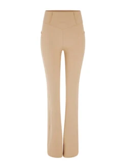 Guess Stoffhose Brigit V3GB03 MC04Z Beige Slim Fit