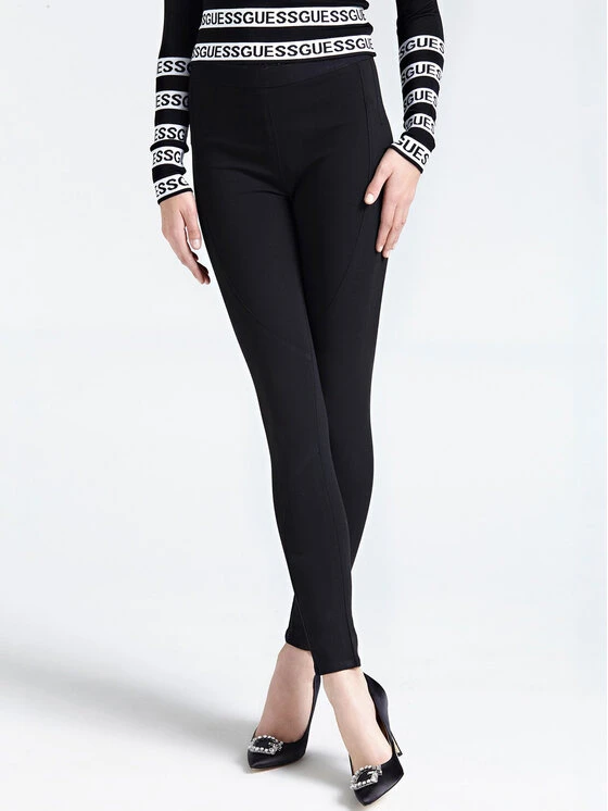 Guess Stoffhose W93A70 D3P01 Schwarz Slim Fit 5 Guess Stoffhose W93A70 D3P01 Schwarz Slim Fit – Bild 3