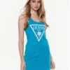 Guess Strandkleid Logo E3GP03 JA914 Blau Regular Fit 1 Guess Strandkleid Logo E3GP03 JA914 Blau Regular Fit -Deutschland Kleid Zart Verkaufs-Shop guess strandkleid logo e3gp03 ja914 blau regular fit