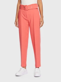 Hugo Stoffhose 50483578 Rot Regular Fit