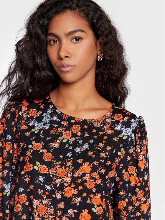 ICHI Bluse Leonardie 20117155 Bunt Regular Fit 6 ICHI Bluse Leonardie 20117155 Bunt Regular Fit – Bild 4