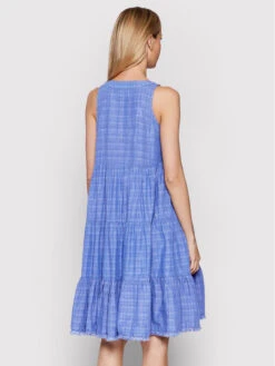 Sommerkleid Mamba IC22 043 Blau Relaxed Fit -Deutschland Kleid Zart Verkaufs-Shop iconique sommerkleid mamba ic22 043 blau relaxed fit 2