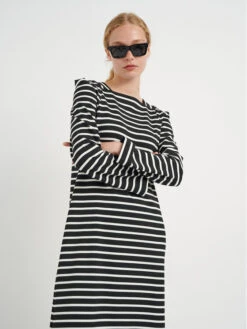 InWear Kleid Für Den Alltag Ruby 30107876 Schwarz Feminine Fit -Deutschland Kleid Zart Verkaufs-Shop inwear kleid fur den alltag ruby 30107876 schwarz feminine fit 3