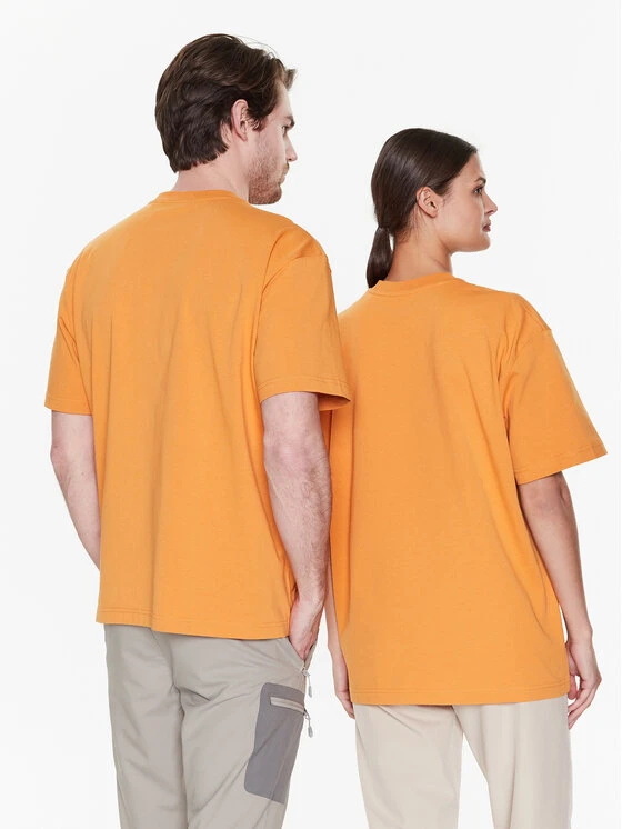 Jack Wolfskin T-Shirt Unisex Eschenheimer 1809091 Orange Regular Fit 5 Jack Wolfskin T-Shirt Unisex Eschenheimer 1809091 Orange Regular Fit – Bild 3