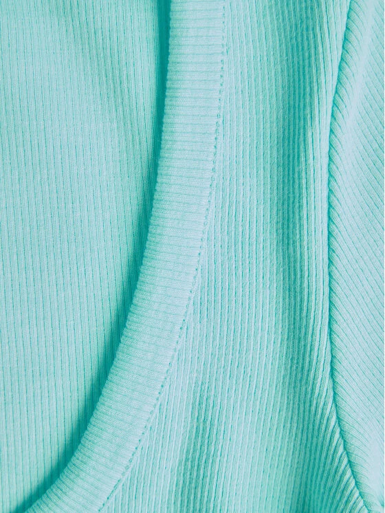 JJXX Bluse 12229628 Grün Rib Fit 5 JJXX Bluse 12229628 Grün Rib Fit – Bild 3