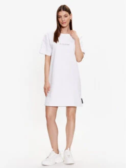 John Richmond Kleid Für Den Alltag UWP23031VE Weiß Modern Fit -Deutschland Kleid Zart Verkaufs-Shop john richmond kleid fur den alltag uwp23031ve weiss modern fit 1