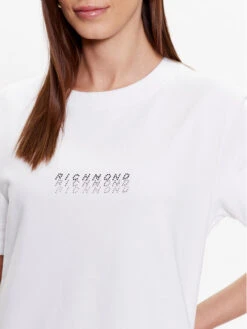 John Richmond Kleid Für Den Alltag UWP23031VE Weiß Modern Fit -Deutschland Kleid Zart Verkaufs-Shop john richmond kleid fur den alltag uwp23031ve weiss modern fit 3