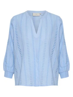 Kaffe Bluse Kriti 10507338 Blau Loose Fit 12 Kaffe Bluse Kriti 10507338 Blau Loose Fit -Deutschland Kleid Zart Verkaufs-Shop kaffe bluse kriti 10507338 blau loose fit 4