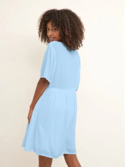 Kaffe Sommerkleid Tara 10507499 Blau A-Line Fit -Deutschland Kleid Zart Verkaufs-Shop kaffe sommerkleid tara 10507499 blau a line fit 2