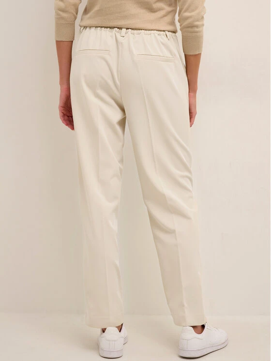 Kaffe Stoffhose Sakura 10506858 Weiß Relaxed Fit 5 Kaffe Stoffhose Sakura 10506858 Weiß Relaxed Fit – Bild 3