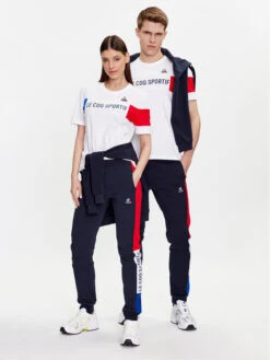 Le Coq Sportif T-Shirt Unisex 2310012 Weiß Regular Fit -Deutschland Kleid Zart Verkaufs-Shop le coq sportif t shirt unisex 2310012 weiss regular fit 1