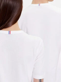 Le Coq Sportif T-Shirt Unisex 2310012 Weiß Regular Fit -Deutschland Kleid Zart Verkaufs-Shop le coq sportif t shirt unisex 2310012 weiss regular fit 4