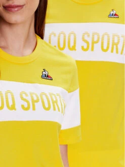 Le Coq Sportif T-Shirt Unisex 2310359 Gelb Regular Fit -Deutschland Kleid Zart Verkaufs-Shop le coq sportif t shirt unisex 2310359 gelb regular fit 3