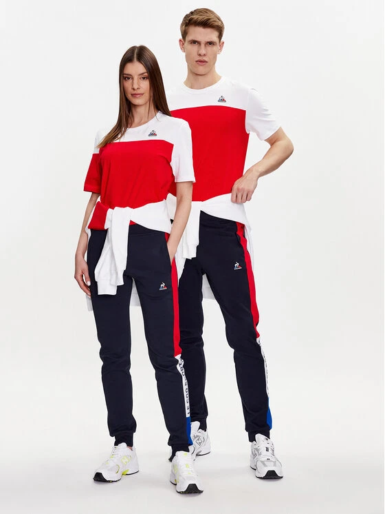 Le Coq Sportif T-Shirt Unisex 2310366 Rot Regular Fit 4 Le Coq Sportif T-Shirt Unisex 2310366 Rot Regular Fit – Bild 2