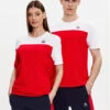 Le Coq Sportif T-Shirt Unisex 2310366 Rot Regular Fit -Deutschland Kleid Zart Verkaufs-Shop le coq sportif t shirt unisex 2310366 rot regular fit