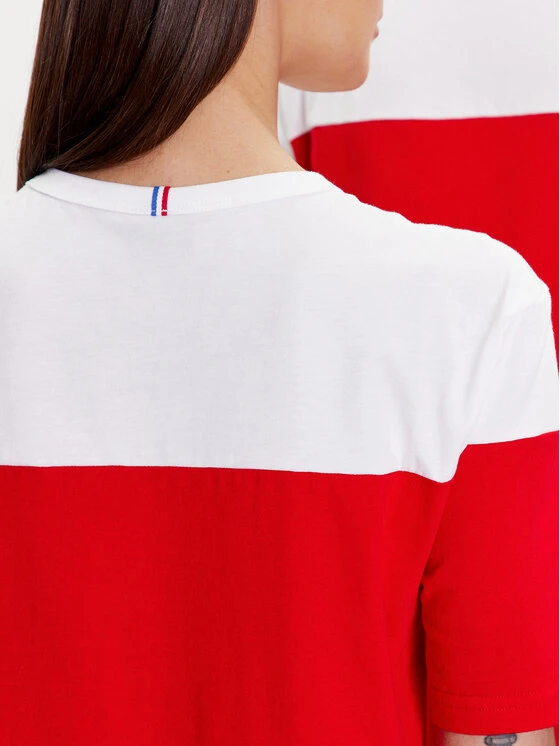 Le Coq Sportif T-Shirt Unisex 2310366 Rot Regular Fit 7 Le Coq Sportif T-Shirt Unisex 2310366 Rot Regular Fit – Bild 5