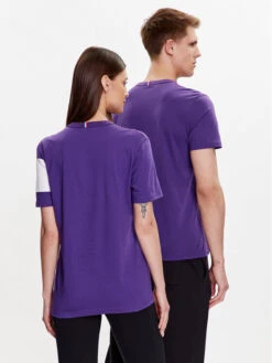 Le Coq Sportif T-Shirt Unisex 2310413 Violett Regular Fit -Deutschland Kleid Zart Verkaufs-Shop le coq sportif t shirt unisex 2310413 violett regular fit 2