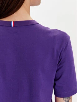 Le Coq Sportif T-Shirt Unisex 2310413 Violett Regular Fit -Deutschland Kleid Zart Verkaufs-Shop le coq sportif t shirt unisex 2310413 violett regular fit 4