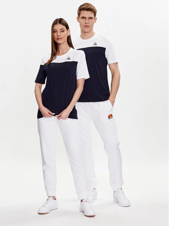 Le Coq Sportif T-Shirt Unisex 2310518 Dunkelblau Regular Fit 4 Le Coq Sportif T-Shirt Unisex 2310518 Dunkelblau Regular Fit – Bild 2