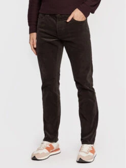 Lee Stoffhose Daren L707AXFM Braun Regular Fit