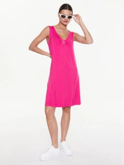 Sommerkleid VA3049 J5360 Rosa Regular Fit -Deutschland Kleid Zart Verkaufs-Shop liu jo beachwear sommerkleid va3049 j5360 rosa regular fit 1