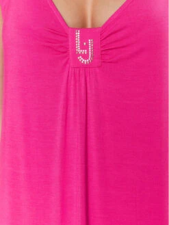 Sommerkleid VA3049 J5360 Rosa Regular Fit -Deutschland Kleid Zart Verkaufs-Shop liu jo beachwear sommerkleid va3049 j5360 rosa regular fit 4